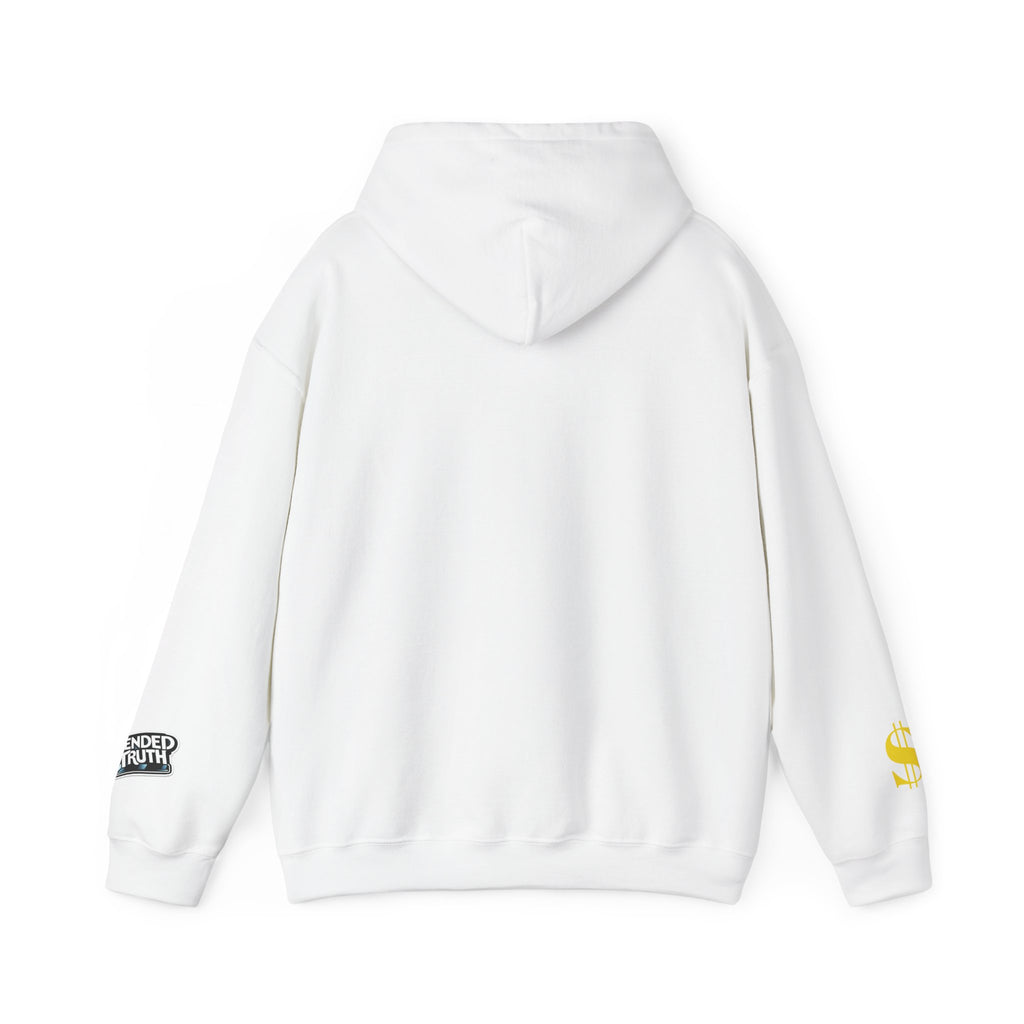 Money Can’t Buy Happiness thought provoking graphic hoodie design