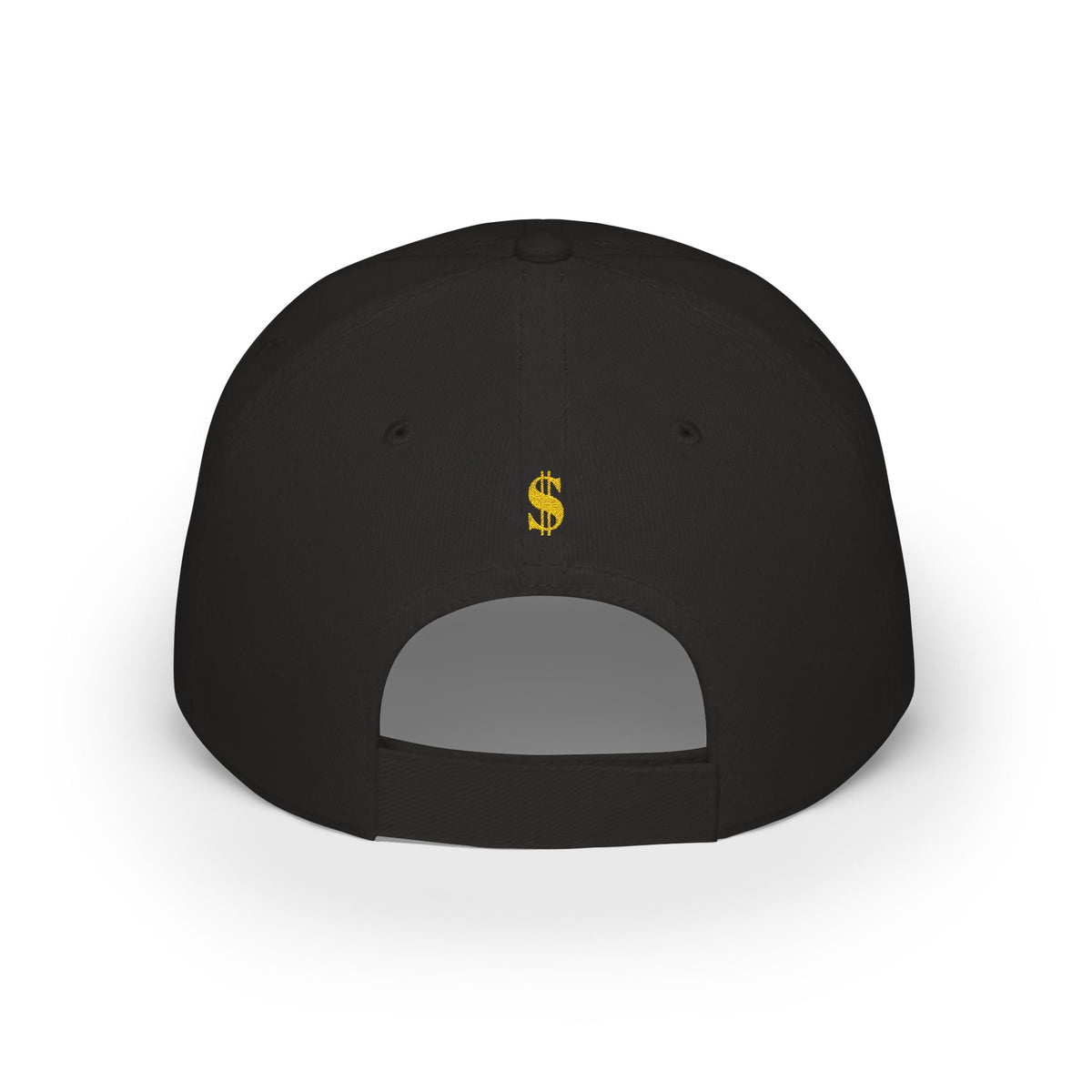 Money Can’t Buy Happiness thought provoking graphic embroidered design baseball hat
