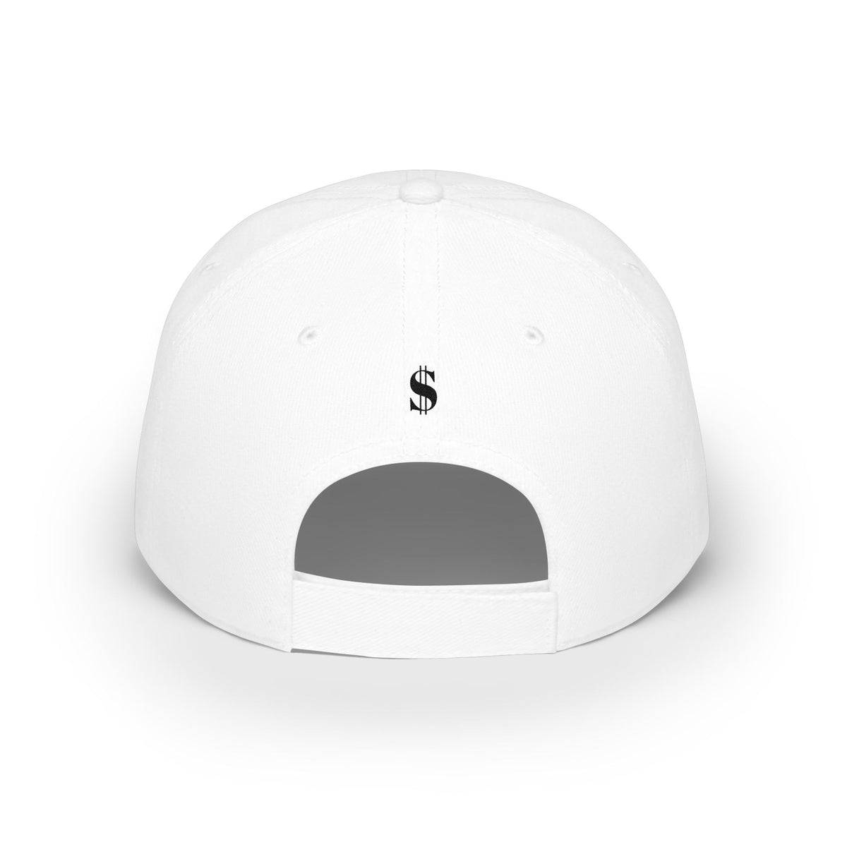 Money Can’t Buy Happiness thought provoking graphic embroidered design baseball hat